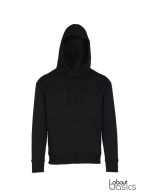 ζακετα φουτερ κουκουλα μαυρο